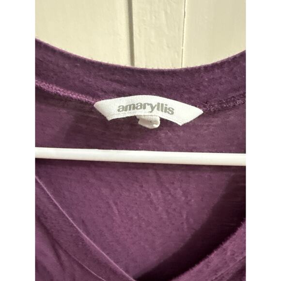 Amaryllis Medium purple color block shirt - Picture 3 of 3